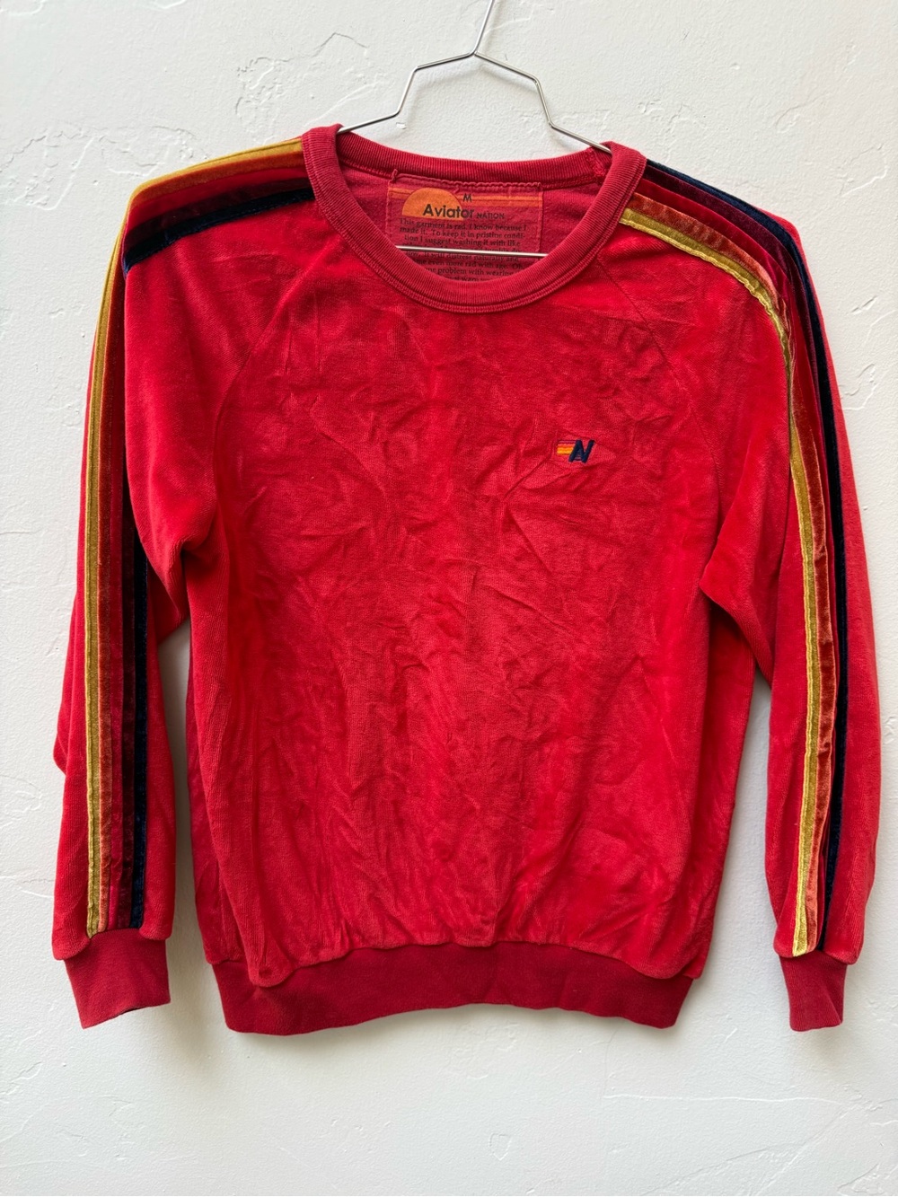 Aviator Nation Velour Sweatshirt